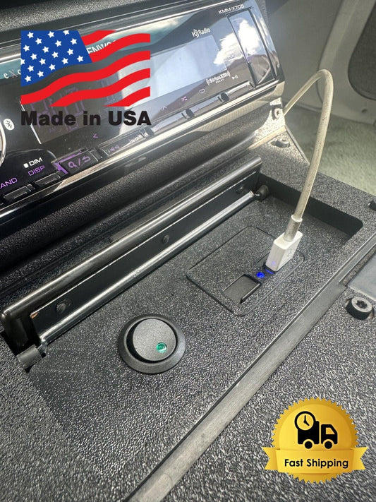 82–92 Camaro Dual USB Charger & Switch Ashtray Insert