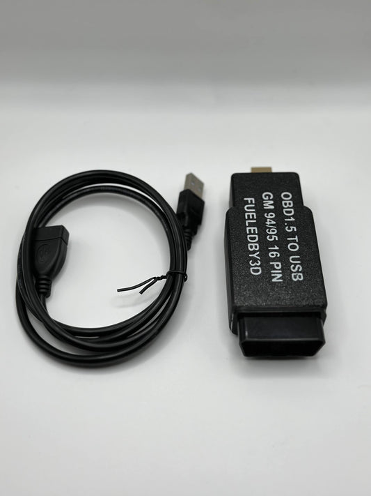 1994–1995 GM 16-Pin ALDL to USB Tuning Cable (LT1 OBD1/1.5)